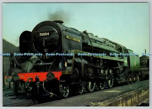 D326950 Crewe. BR Britannia Class. 4 6 2. Nr. 70004 William Shakespeare. J. B. B