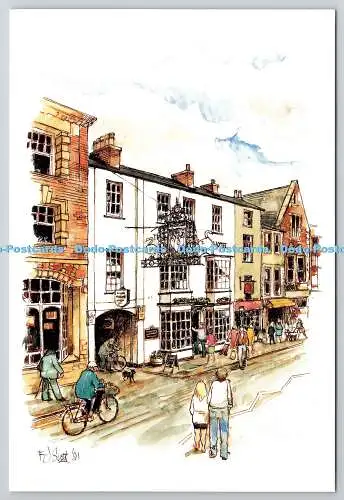 D329517 The Three Swans Hotel. Market Harborough. Frank Scott N.D.D.A.T.D.