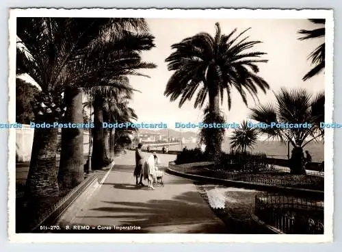 D334943 S. Remo. Corso Imperatrice. Brunner. Como. RP