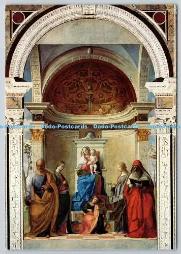 D329524 Venezia. Kirche St. Zaccarias. Giovanni Bellini. Heiliges Gespräch. Po