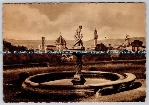 D332183 Firenze. Panorama aus dem Garten von Boboli