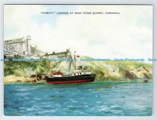 D3344955 Cornwall. Knappheitsladung im Dean Stone Quarry. F. T. Everard