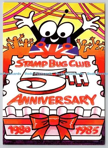 D329531 5th Anniversary of the Stamp Bug Club. High Wycombe. Buckinghamshire. SB