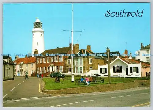 D326979 Southwold. St. James Green. J. Salmon. Sevenoaks. Postkarte Kamerafarbe.