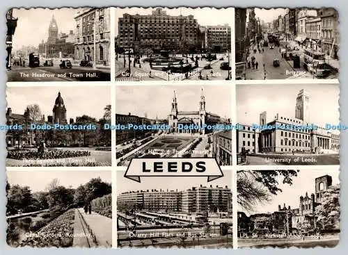 D332190 Leeds. University of Leeds. Chadwick Ansichten. 1950. Multi View