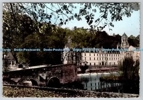 D332191 Brantome. Dgne. Le Pont Coude et l Abbaye. Robert Petit. SPADEM. RP