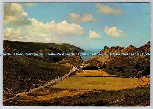 D326983 Devon. Lynton. Tal der Felsen. Woolverton Photography. DRG. J. Arthur D
