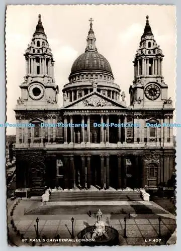 D332197 London. St. Paul Cathedral. Lansdowne. Serie De Luxe. RP