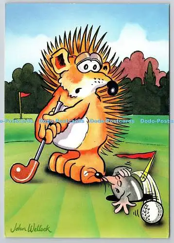 D329545 Herbert Igel spielt Golf. John Wellock. E. T. W. Dennis. Scarborough.