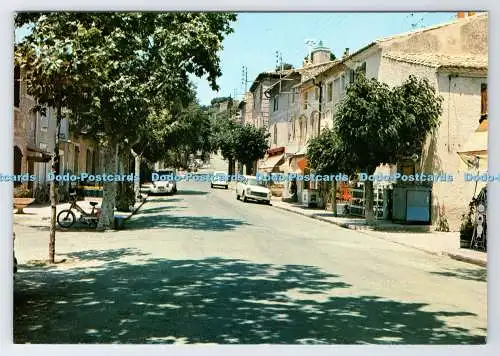 D334981 Provence. Eygalieres. La Rue Principale. S.E.P.T