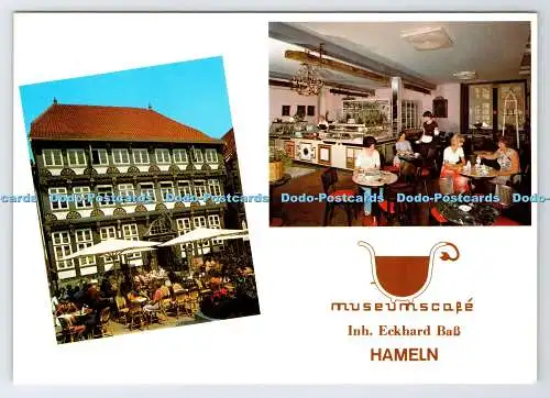 D33493 Hameln. Museumscafe. Inh. Eckhard Bass. Schoning. Gebrüder Schmidt. Mult