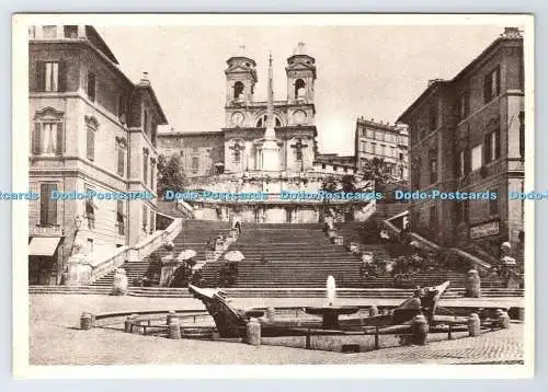 D334994 Roma. Piazza di Spagna. E. Verdesi