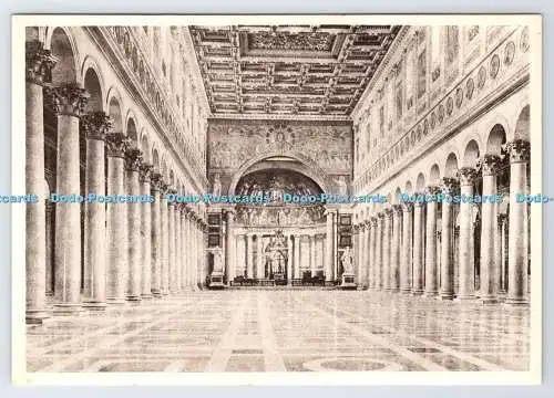 D334996 Roma. Interno Basilica S. Paolo. E. Verdesi