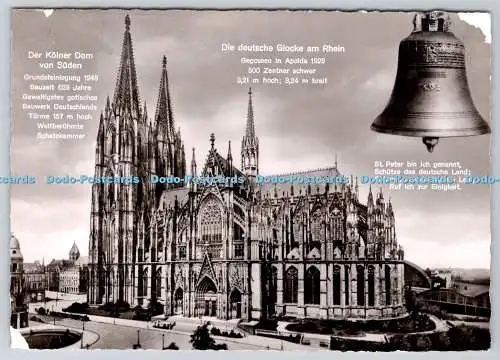 D332229 Der Kolner Dom von Suden. Kölner Dom von Süden. Das Domladch