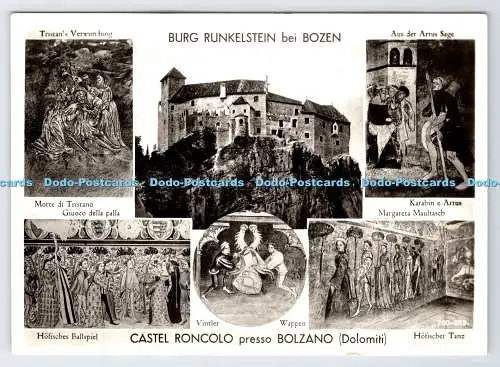 D335000 Burg Runkelstein bei Bozen. Schloss Roncolo Presso Bozen. Dolomiti. Fra