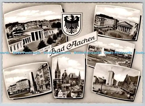 D332230 Gruss aus Bad Aachen. Jakob Krapohl. Multi View