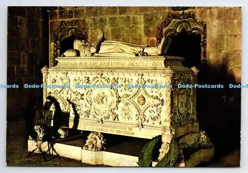 D335003 Lissabon. Portugal. Hieronymuskloster. Grab von Vasco da Gama. Dulia