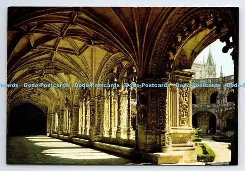 D335005 Lissabon. Portugal. Hieronymuskloster. Kreuzgang. Dulia