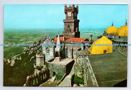 D335018 Sintra. Portugal. Palacio Nacional da Pena. Kapelle und Uhrturm. Duli