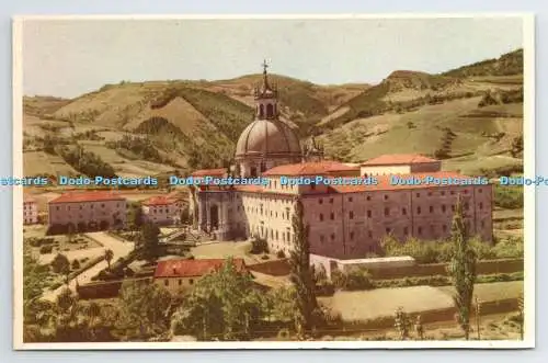 D335020 Loyola. Das Kloster vom Fluss Urola aus gesehen. Hechos y Dichos