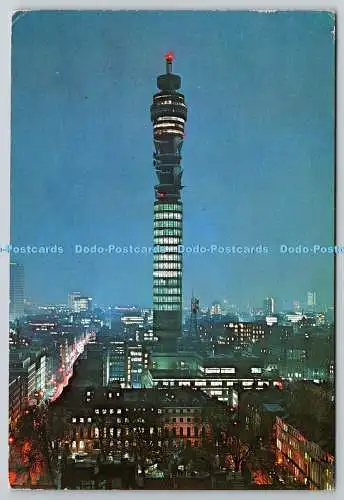 D329598 London. Postturm bei Nacht. Großbritannien. PT8031. Weltkongress