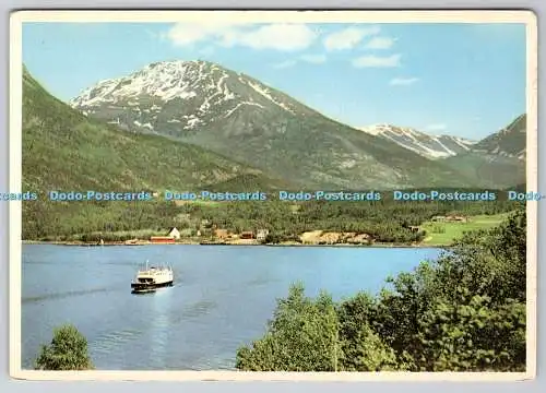D327045 Norwegen. Kinsarvik. Hardanger Fjord. Normanns Kunstforlag AS. Oslo