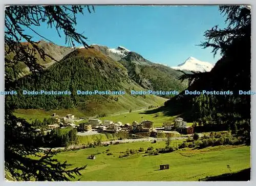 D327049 Samnaun. Schweiz. Mit Muttler. RS. Rud. Suter AG. Oberrieden. Zürich