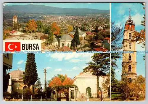 D327053 Bursa. Türkei. Das Grab von Osman und Orhan Gazi. Ihr Hakki Mahfuzdur. Ke