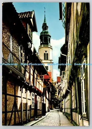 D329609 Deutschland. Celle. Kalandgasse. Schoning. Lübeck. Postkarte