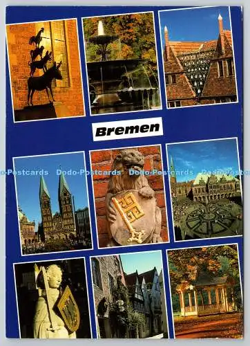D329610 Deutschland. Bremen. Torsten Krüger. Papeterie Bremen. Postkarte. Multi View