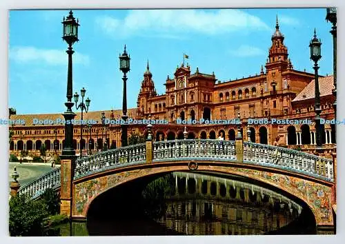 D335040 Sevilla. Platz von Spanien. Ro Foto. Otto Reuss