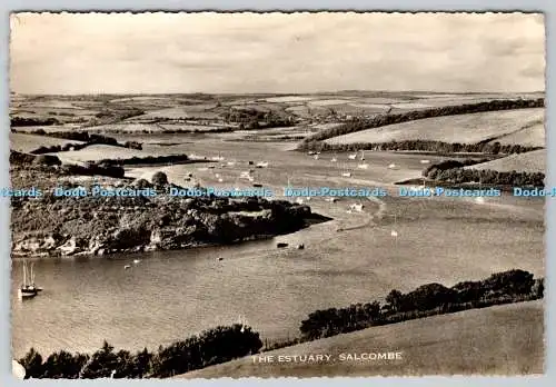 D332270 Salcombe. Die Mündung. P.M. und P. Marshman. RP
