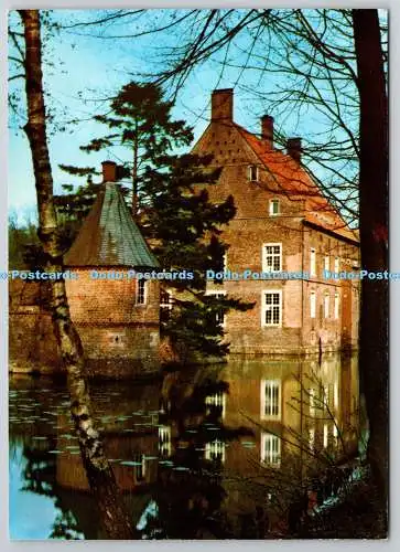 D329614 Ochtrup. Alter Posthof. Haus Welbergen. Wasserburg Haus Welbergen. Kiepk