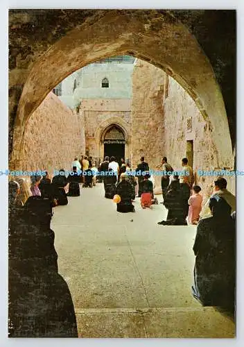 D335044 Jerusalem. Via Dolorosa. Neunte Station der koptischen Kirche, die in t