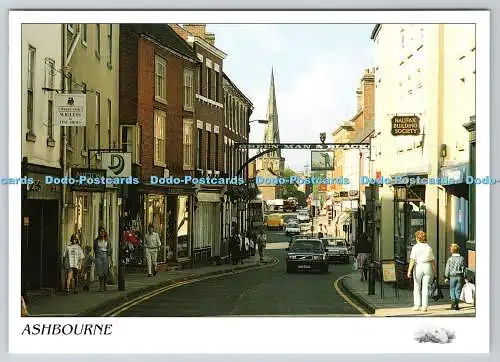 D332276 Ashbourne. St. John Street. Millstone Karten