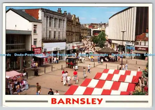 D332281 Barnsley. Cheapside und Queen Street. E. T. W. Dennis. Paul Wilcock