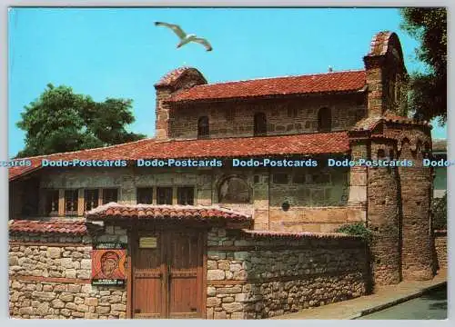 D327070 Nessebyr. Die Kirche Sweti Stefan. L. Popov. Di Septemvri. Bulgarien