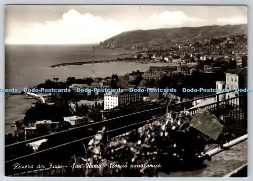 D332284 Riviera dei Fiori. San Remo. Scorcio Panoramica. Gieffe. 1970