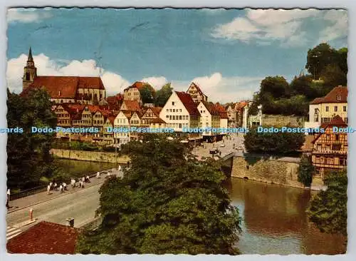 D332288 Tübingen. Neckarpartie. W. Wut