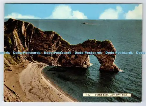 D335059 Lulworth Cove. Durdle Tür. Postkarte