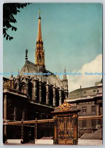 D329632 Paris. La Sainte Chapelle. Panoramen. Frankreich. N. 10. Postkarte
