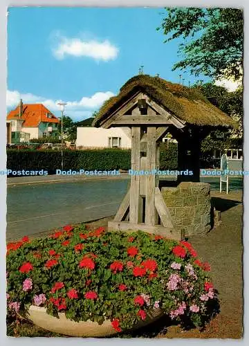 D329641 Nordseeheilbad Cuxhaven Duhnen. Am Dorfbrunnen. Otto Schulze. Nr. 523. P
