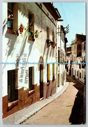 D329647 Playa de Oro. Sitges. Eine seiner typischen Straßen. JUP. J. Ubach Puig. Ba