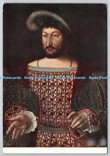 D329648 Musee du Louvre. Ecole Francais du XVIe siecle. Portrait de Francois I.
