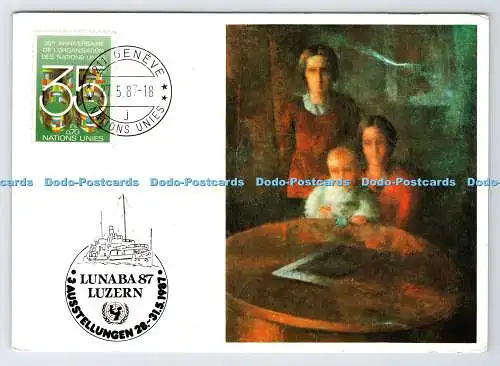 D335080 Familienfoto. Alle Drei. Von Johann Wilhelm von Tscharner. Offizielle Ku