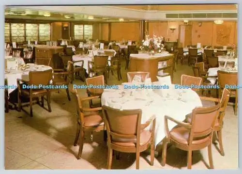 D332311 S.S. Uganda. Britisch-Indien Dampfnavigation. Esszimmer Salon