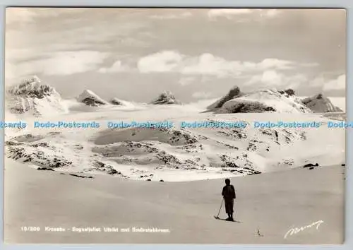 D332324 Krossbu. Sognefjell. Utsikt Met Smorstabgrün. Normann