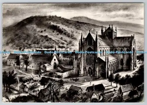 D327113 Tintern Abbey. Monmouthshire. Alan Sorrell. Krone