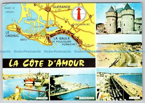 D327116 Karten. La Cote d Amour. Eurolux. Editions de l Europe. Pierron. Sarreguem