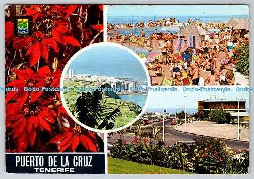 D327136 Puerto de la Cruz. Teneriffa. Escudo de Oro. Foto Suministros. PM De la C